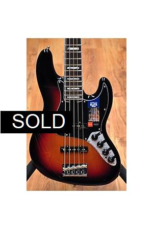Fender American Elite Jazz Bas V Sunburst RW Fender American Elite Jazz Bas V Sunburst RW